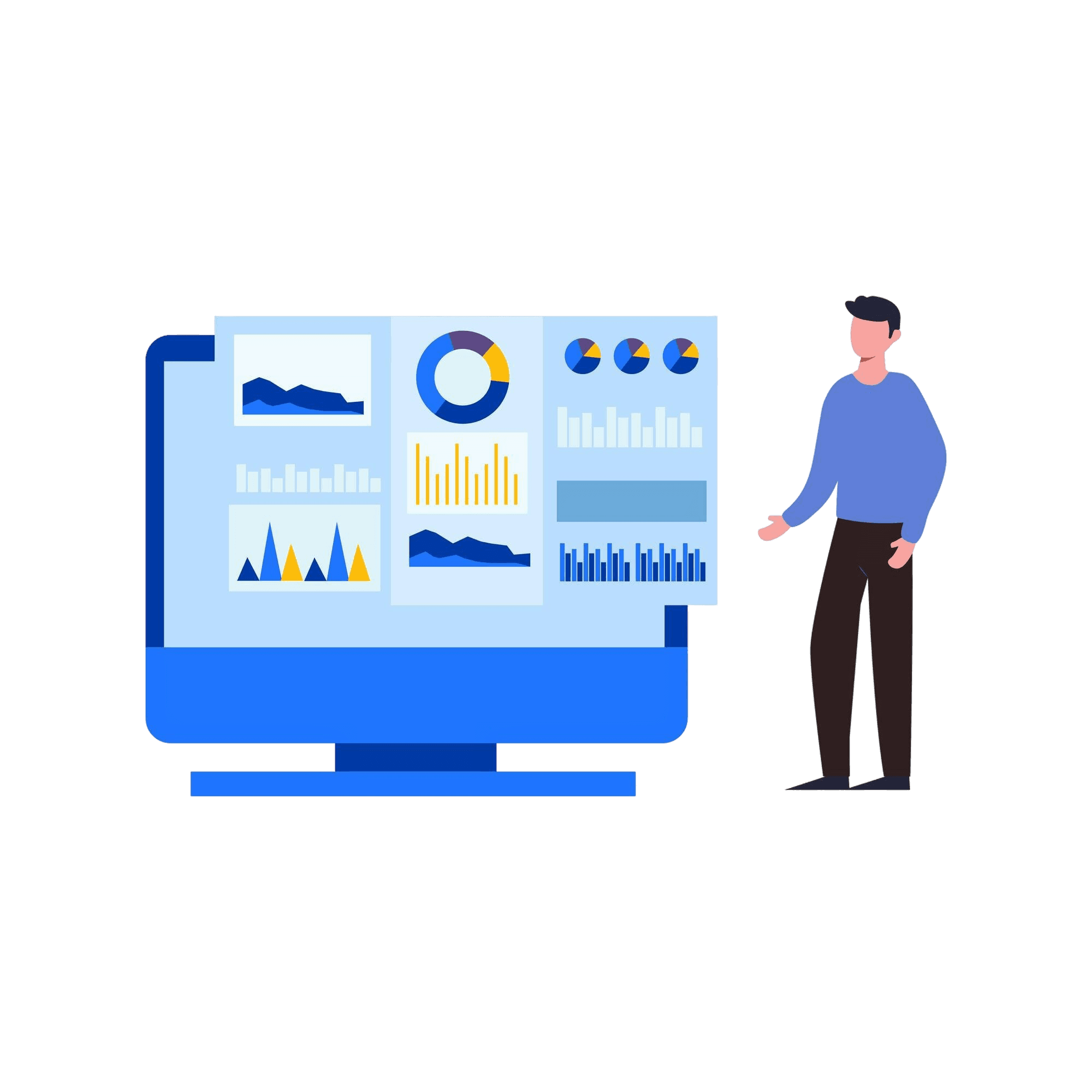 Synergie - Vision claire des dépenses d'entreprise Vision claire de vos dépenses - Interface Synergie montrant les tableaux de bord de gestion des coûts