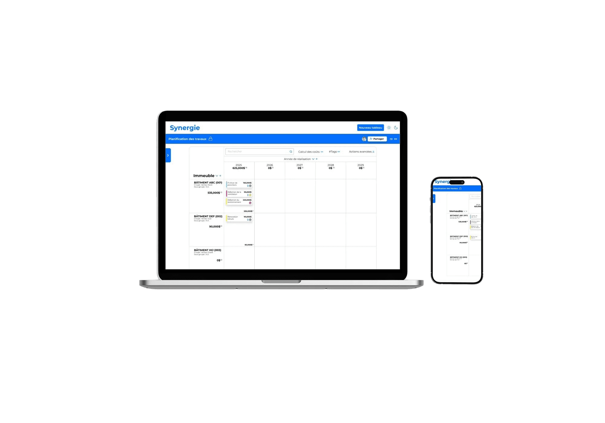 Real Estate Tool - Interface de gestion